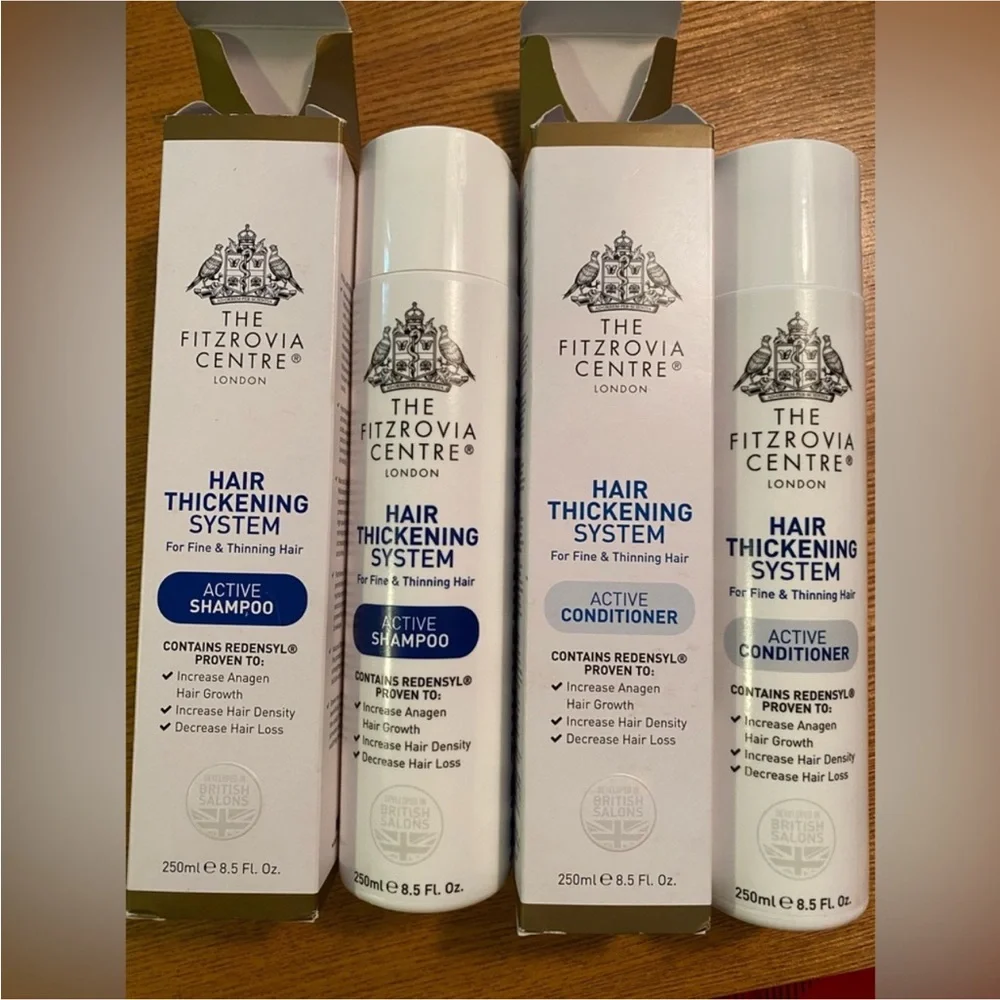 The Fitzrovia Centre London Hair Thickening System Shampoo Conditioner Set